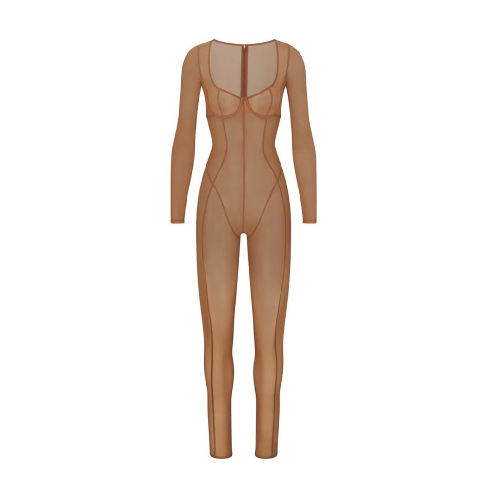 Skims mesh catsuit